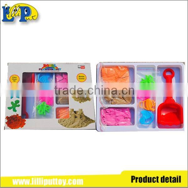 Popular funny environmental magic sand with window box