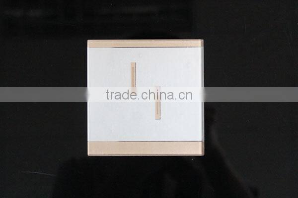 Wireless control receiver glass panel smart wall switch touch screen, home automation smart wall switch Z-wave