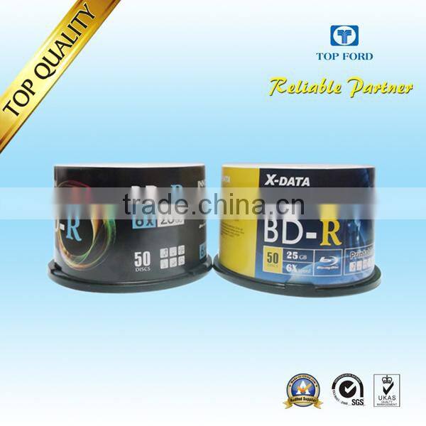 white inkjet printable up to 8x 50GB Bluray