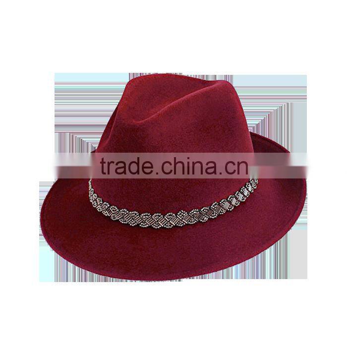 Custom Wool Felt Trilby Hat