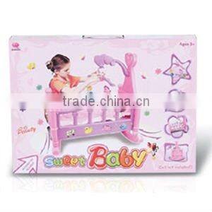 25800A Plastic Baby Doll Cradle