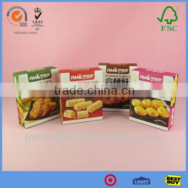 Made In China Colorful Mini Cake Boxes With Fancy Structure