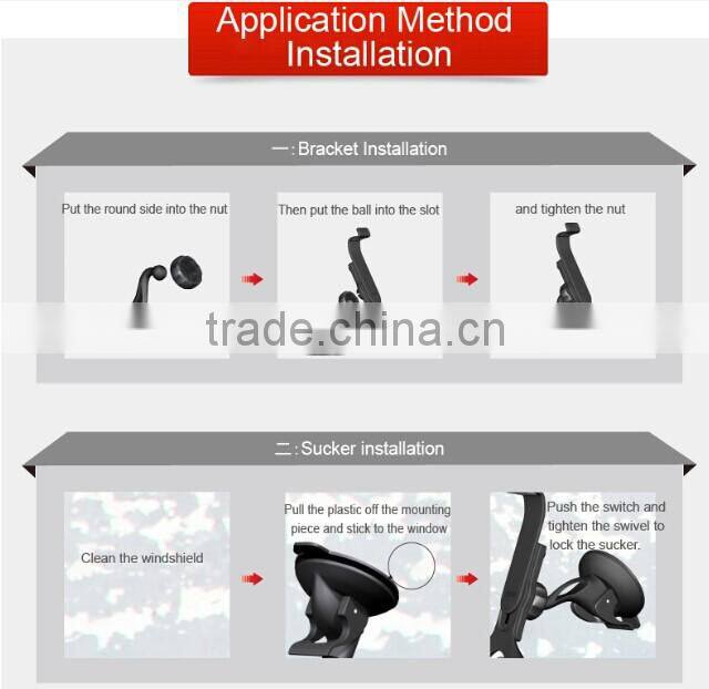 Alibaba wholesaler combination car air vent holder car mount window holder car accessories