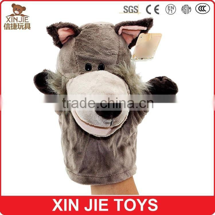 children cute lion hand puppet forest animal shape plush hand puppet