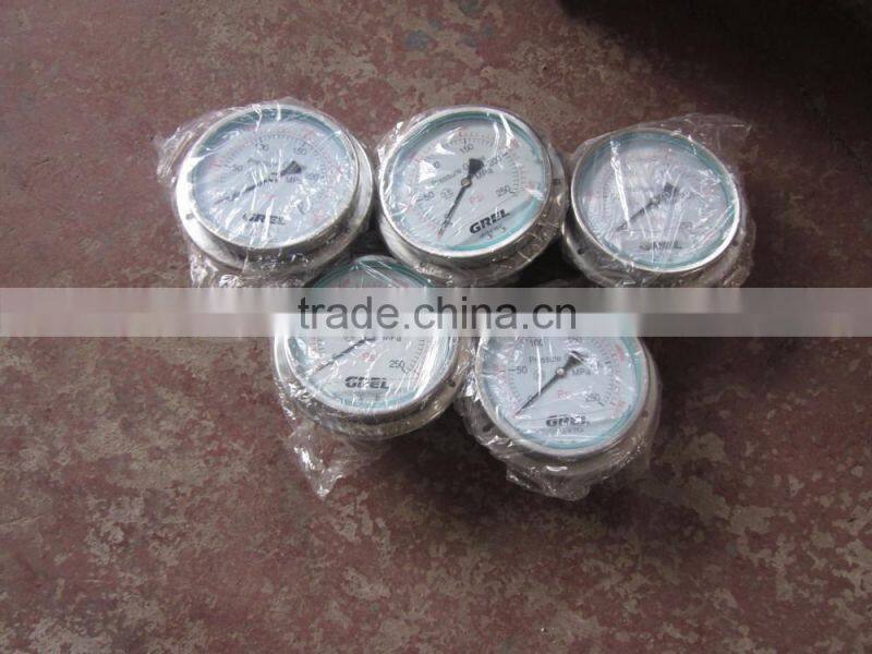 150mm diameter, shatter proof gauge, 0-250MPa Pressure Gauge(2500Bar)