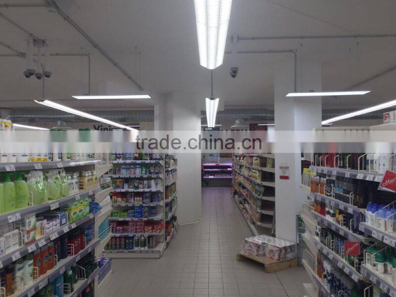 30W 60W 120W Linear LED Pendant Light Fixture for Supermarket Ceiling Mounted Installation