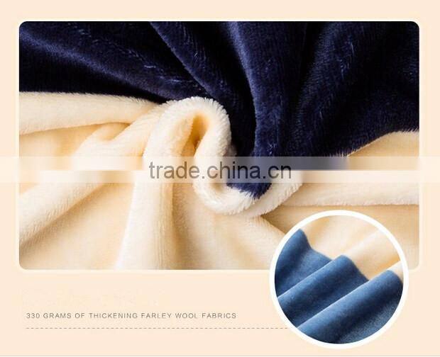 high quality four season polar fleece coral fleece blanket