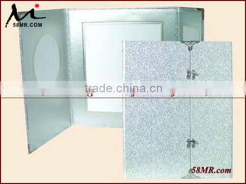 Wedding Photo Folioes folding out photo holder,Photo Holder with Stand Clips,Photo Holder