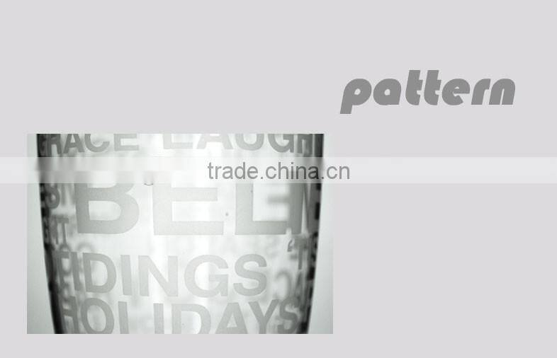 high quality fancy energy drinking glass