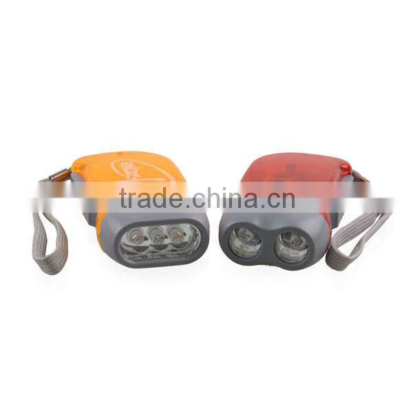 Hand-pressing 3 Led Flash Light Torch