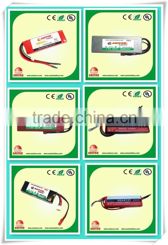 Free sample 3.7v 6000mah lithium polymer battery for power bank