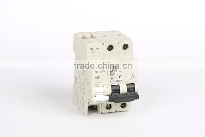 AC electrical circuit breaker C65N,AC mini circuit breaker mcb