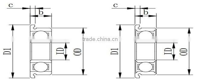 Flange bearing smf126 zz