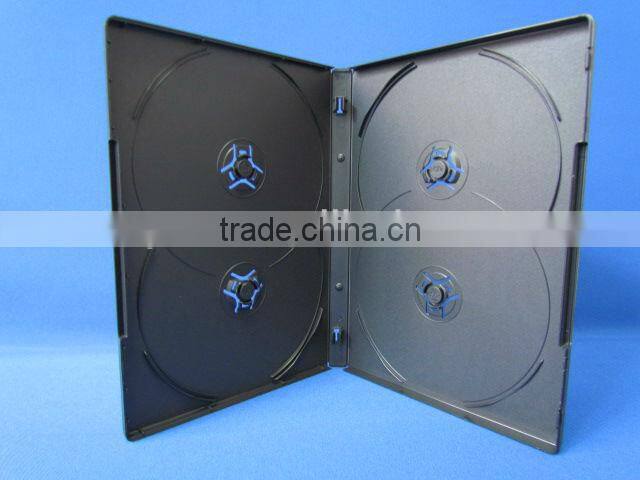 factory sale different packing! single tray and double tray 14MM DVD case