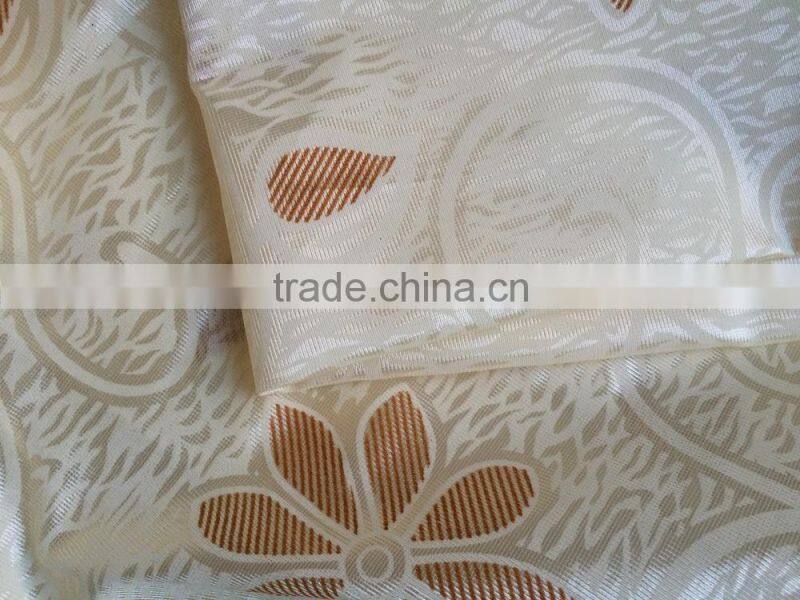 Hot selling polyester printed tricot fabric for mattress