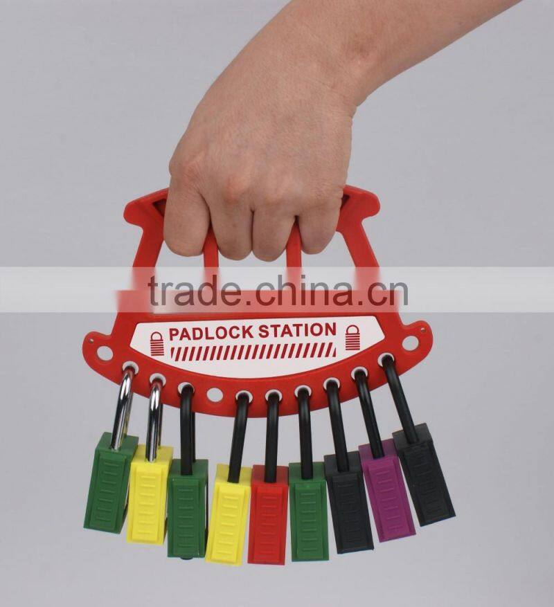Hot Item Safety lockout portable padlock lockout station