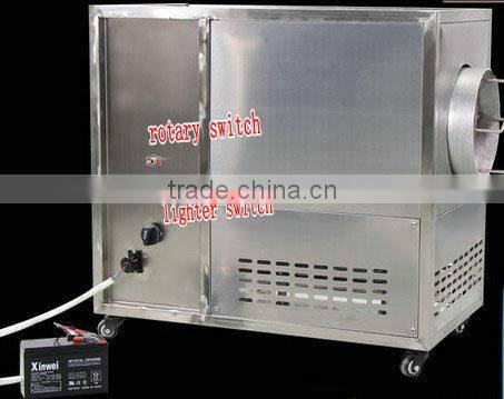 Stainless steel chestnut roasting machine
