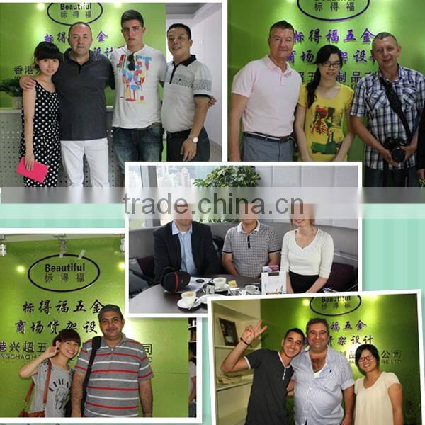 High Quality Wire mesh rack hook /Wire hanging hook/Wire peg hook rack