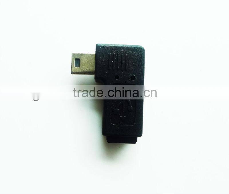 Mini USB 2.0 5P Male to Female M - F extension adapter