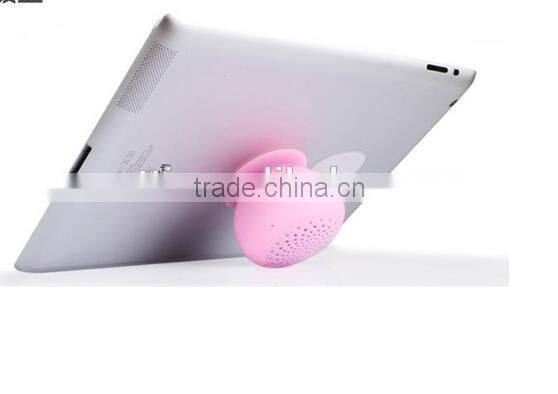 2014 creative wireless portbale mini mushroom waterproof shower speaker