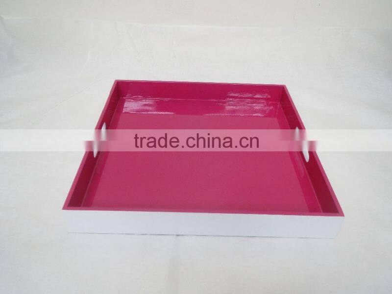 MDF lacquer serving tray