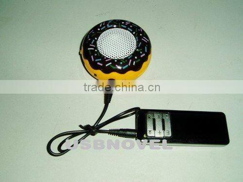 Lovely doughnut mini speaker UST-SP 56