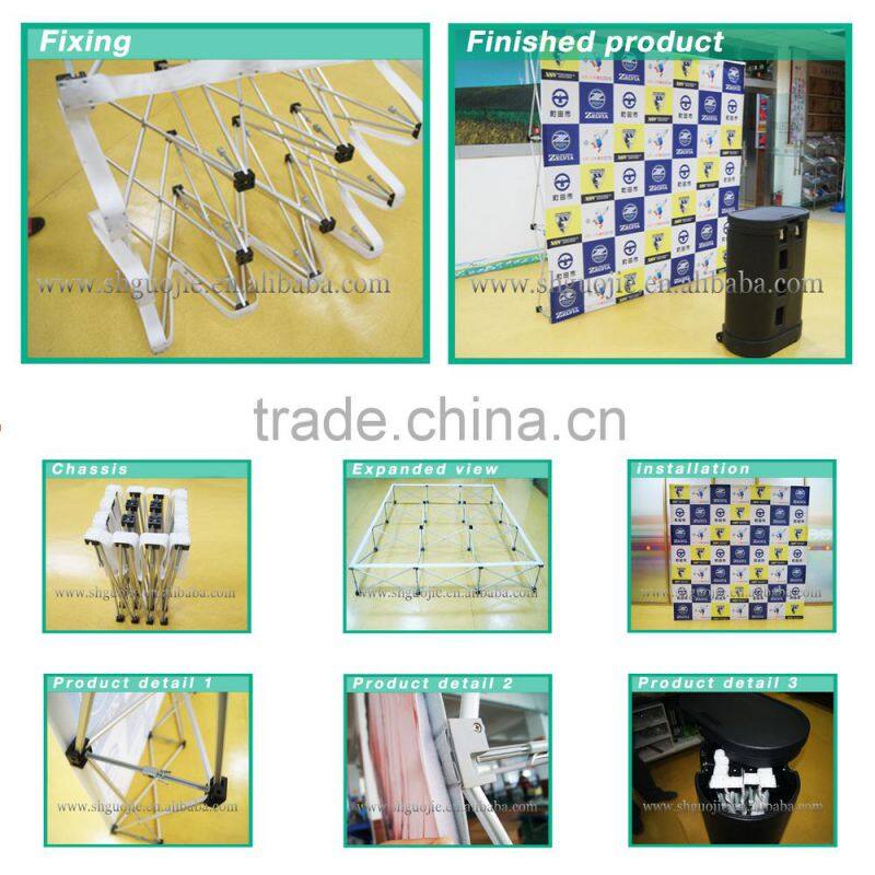 Floor Stand Pop Up Display Exhibition Stand 3x3 Promotion Counter