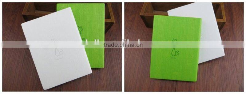 Embossing Hot Stamping Customized Logo Cheap printed gift school paper notebook