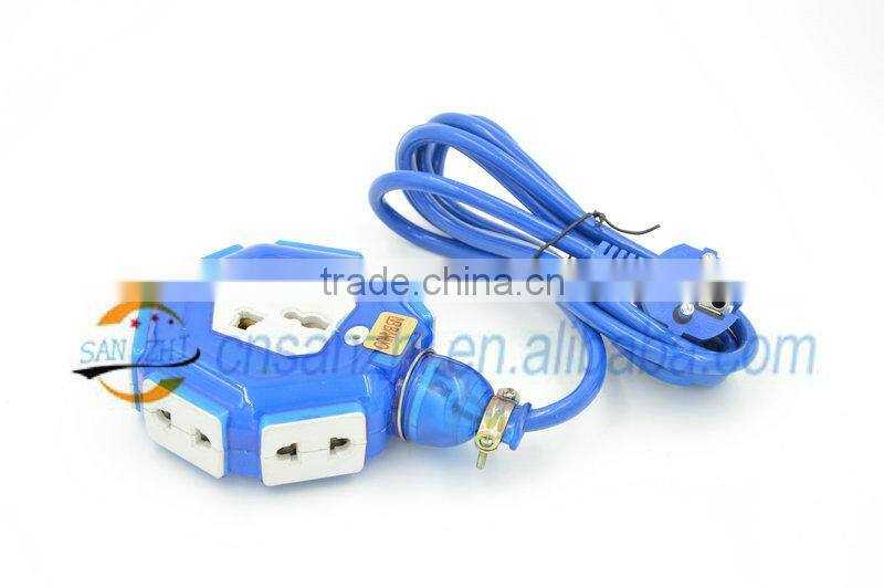 3 pin and 2 pin with 7ways explosion-proof socket universal socket