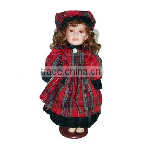 Ceramic Dolls New Toy Girls Cloth & Rayon beautiful girl dolls