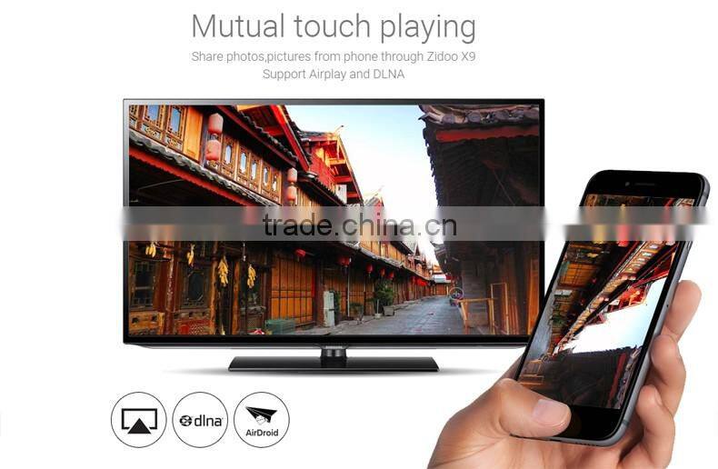 Full HD ZIDOO X9 Android TV Box 4K TV, 1080p Recorder, MSTAR Quad Core 2GB RAM Support Wi-Fi Blutooth4.0 KODI