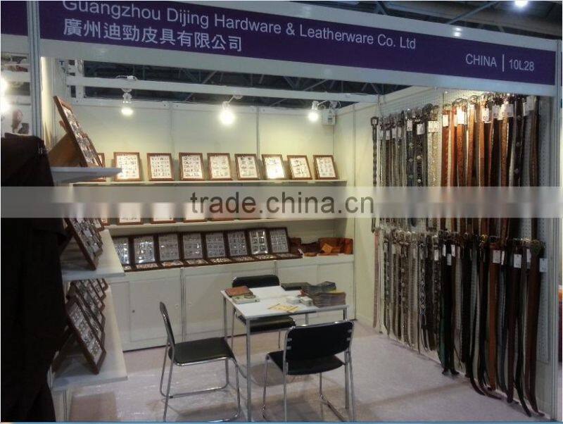 New Arrival Unisex Geniune Leather Belt With Fashion Designed Plague Buckle Waist Belt