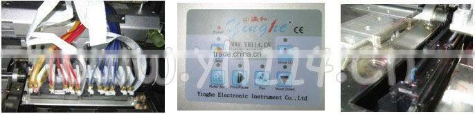 6 color eco sovlent printer with 2pcs printhead YH-1626