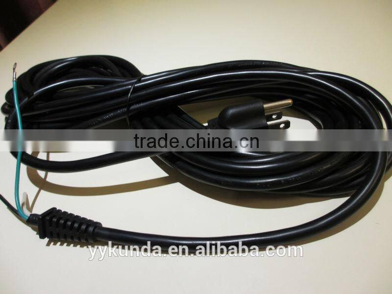 UL cUL approval ac power cord cable 110v SJTW 3X16AWG