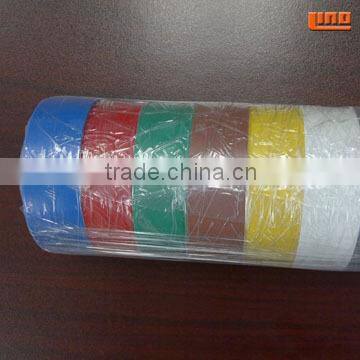 PVC tape rubber adhesive insulation tape UL,ROHS,REACH,CE lOW VOC /pvc electric tape
