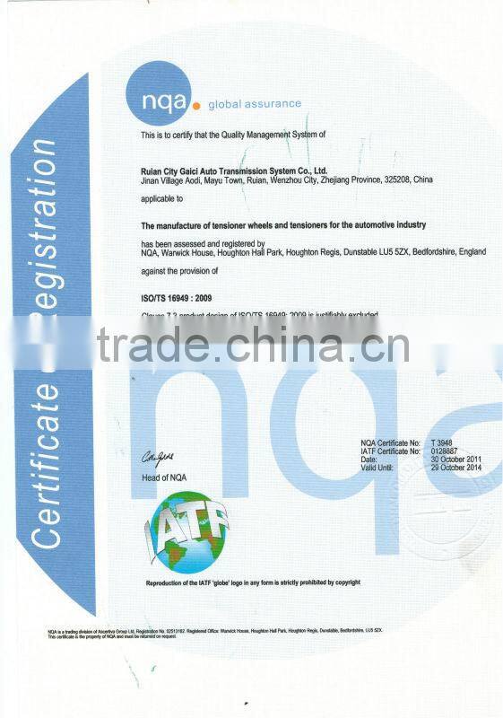 BELT TENSIONER FOR FORD F7AE-6B209-AB