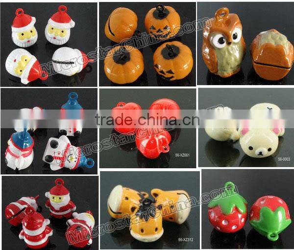 Fashion free sample promotional bell christmas jingle brass bell in stock
