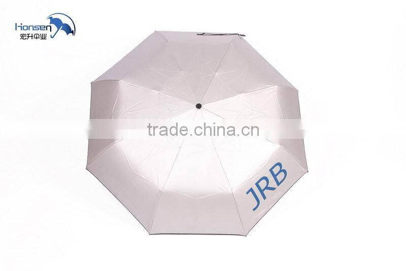 high quality 190T Nylon Fabric Material auto open and auto close umbrella folding umbrella sun protect umbrella