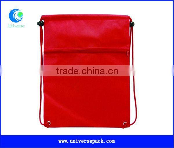 A beautifully pink flowers shopping bags nylon gourd bag