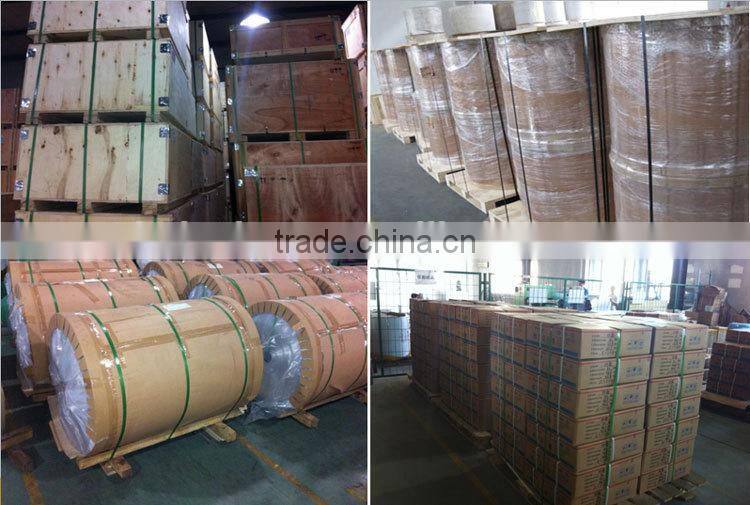 Calcinate single side glassfiber mica paper tape / cable caution glass cloth electrical tape