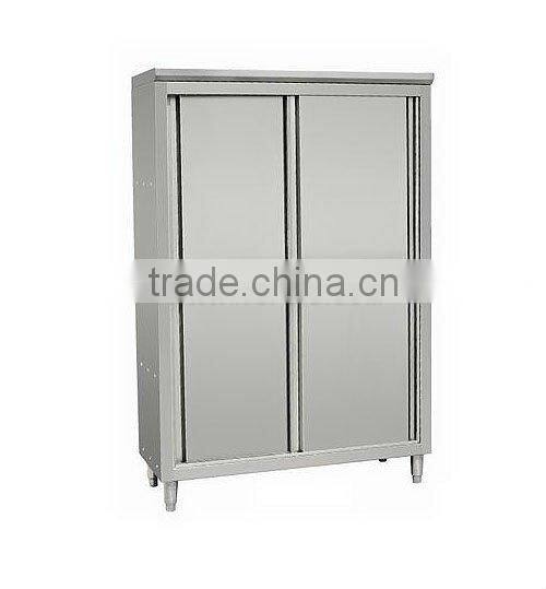 free standing kitchen storage cabinet with sliding door