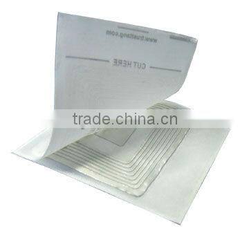 Security Barcode Label /Aluminium Barcode Label/ Magnetic Security Label