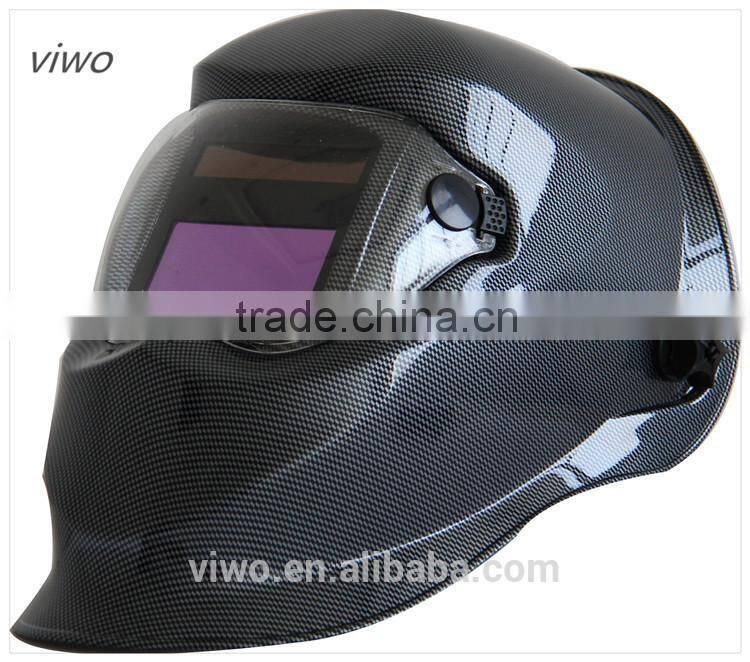 Black Fine Lines Solar Power Auto Darken Welding Helmet custom welding helmet