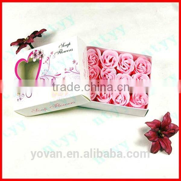 Sweet Cardboard Soap Flowers Packing Box Wholesale