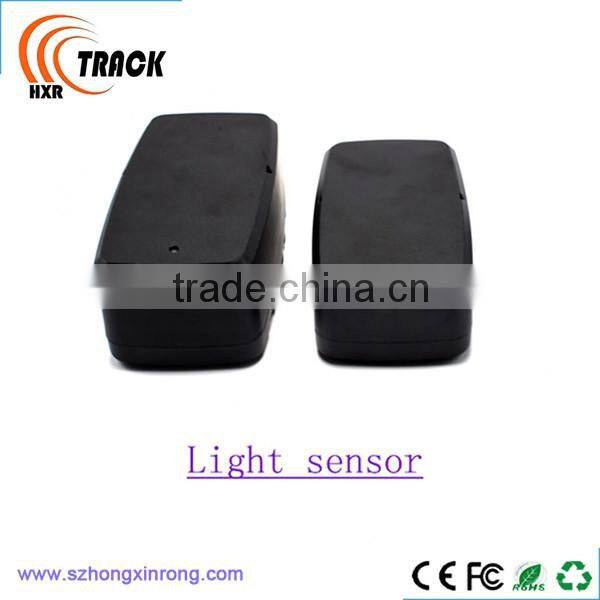 Long battery standby car gps tracker with light Sensor