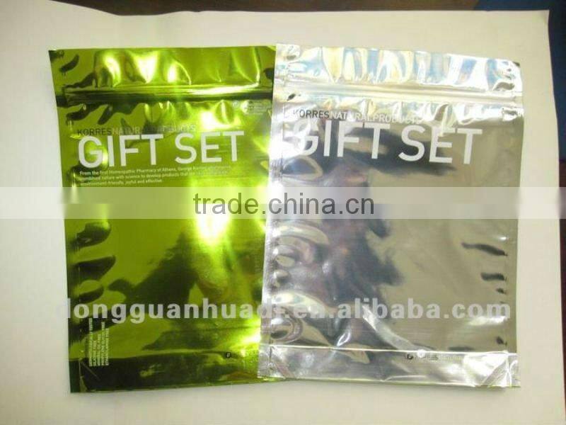 small aluminum foil zipper bag