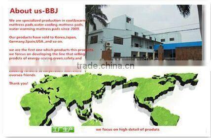 portable water cool mattress pad with cooling fan