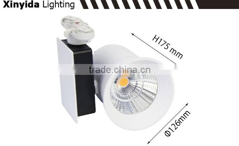 95Ra commercial high power dimmable track led lights 30w