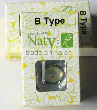 wholesale 15.00 soft colored contacts year naty b color contact lens
