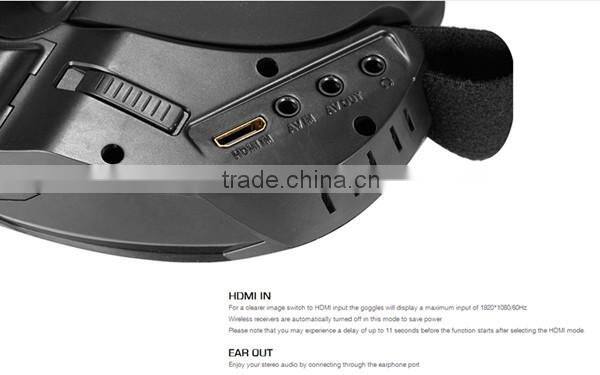 Flysight FPV 5.8GHz 40CH Diversity Goggles SpeXman for FPV Racer